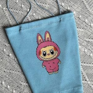 کراپ بند ماکارون لبوبو آبی