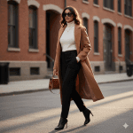 استایل کلاسیک با یقه اسکی