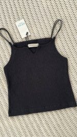 تاپ دلبری کرکره ای مشکی