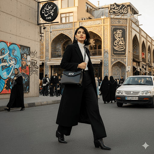 استایل مونوکروم ایرانی