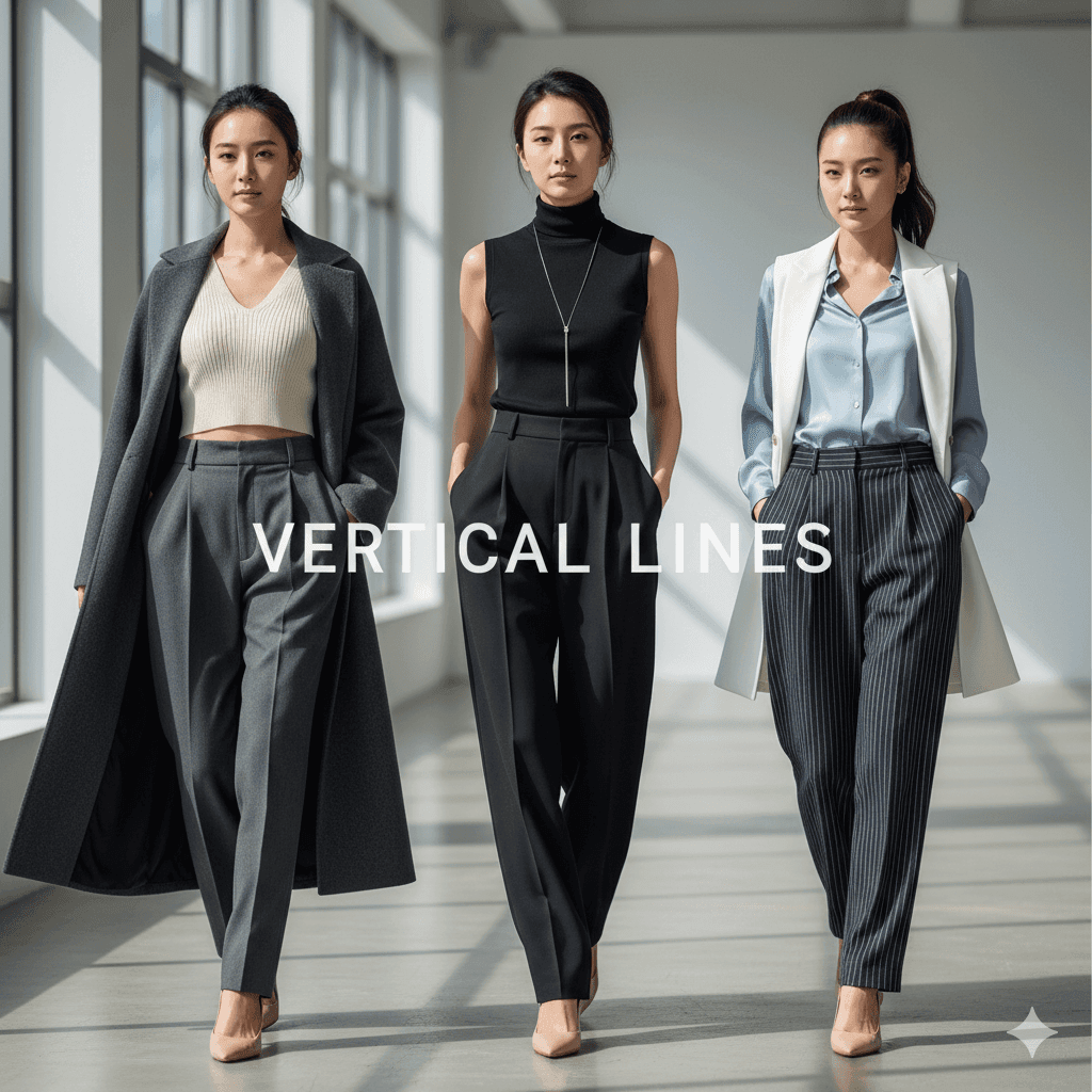 استایل زنانه با لباس های راه راه 