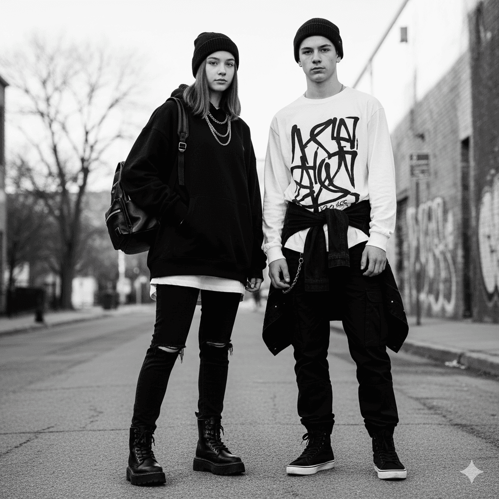 استایل مونوکروم تینیجری