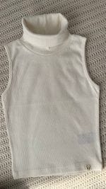 کراپ تاپ یقه اسکی سفید