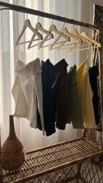 بلوز یقه قایقی کشبافت دخترانه