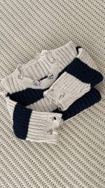 بافت کراپ راه راه زاپ دار