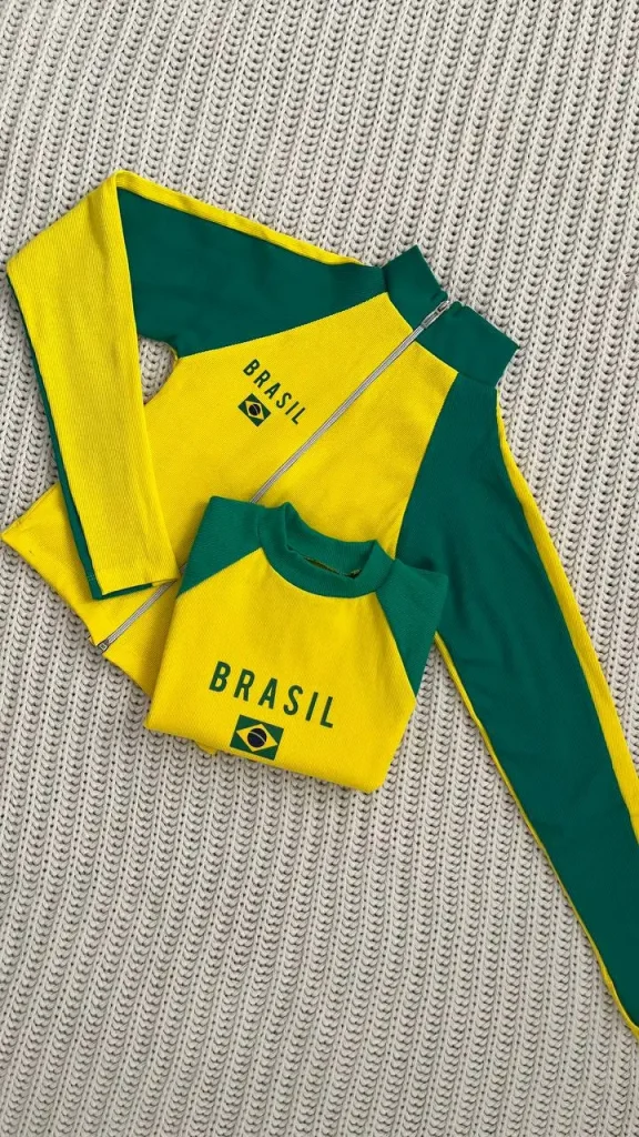 کراپ ریسینگ آستین فینگری برزیلی