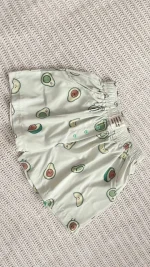 شلوارک دخترانه با طرح آووکادو