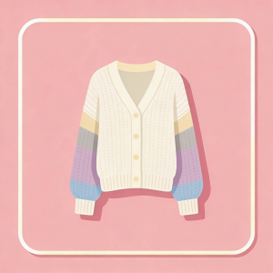 لباس یا ژاکت بافتنی زنانه و دخترانه